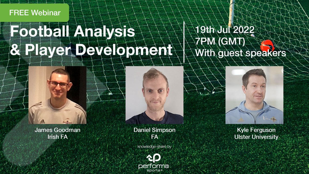 performasports's tweet photo. Looking forward to welcoming an international mix of coaches to tonight's @performasports Football Analysis & Player Development Webinar. Kick-off is 7pm (GMT) #Coaching #PerformanceAnalysis #AlwaysLearning
Register for FREE 👉https://t.co/mlS3UqsWzO https://t.co/IuCO3tCgvH