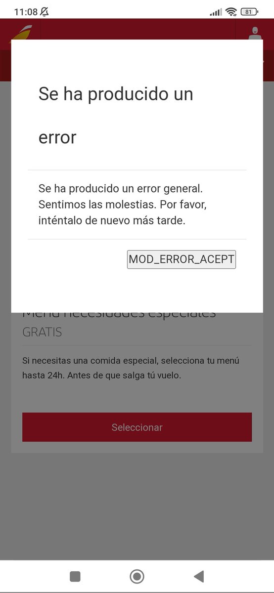 AliciaChee7's tweet photo. @Iberia hola! Llevo un mes intentando comprar los asientos para mi vuelvo y cada vez que le doy a confirmar me sale este error, como puedo hacerlo? https://t.co/mJIf1YrfYt