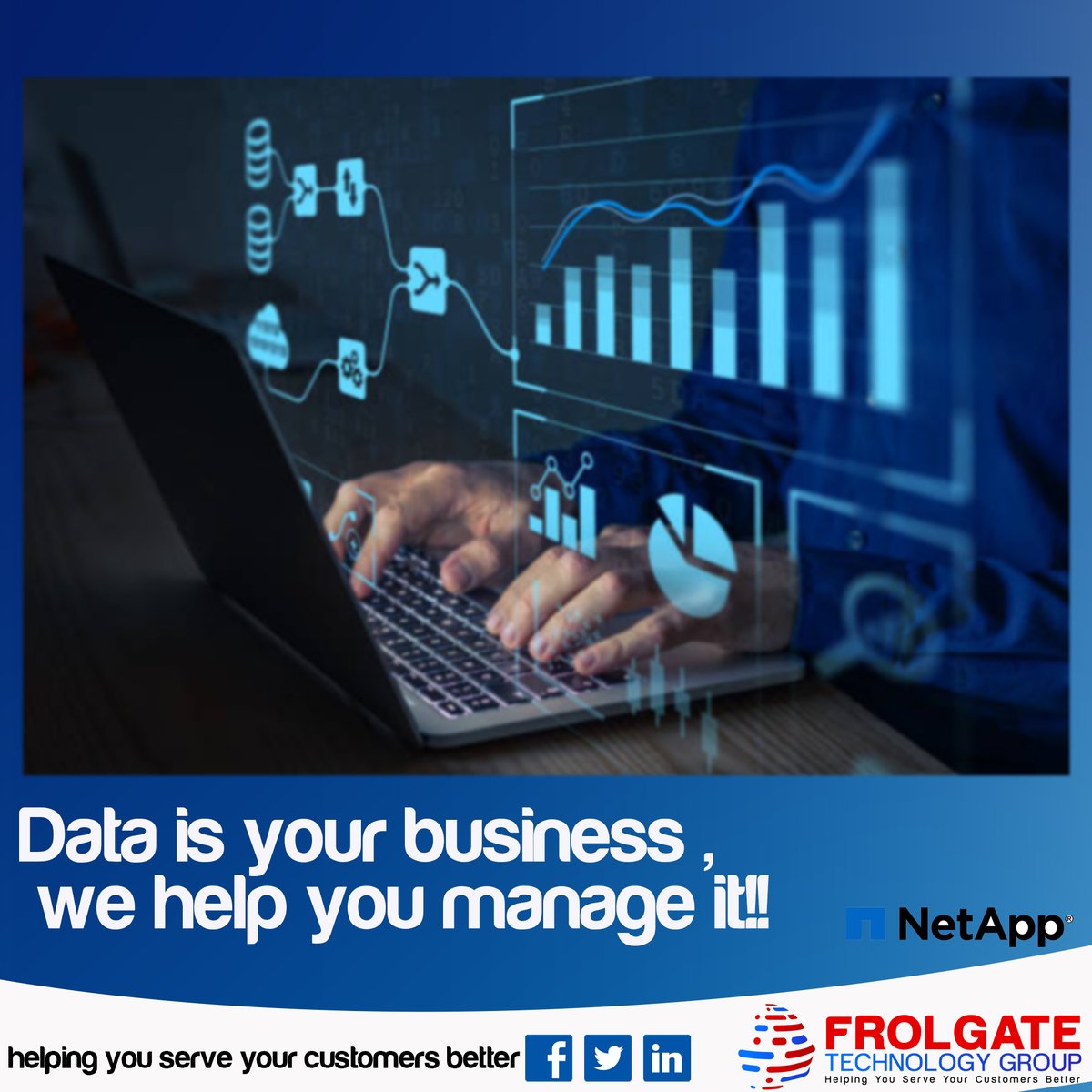 frolgatetech's tweet image. No matter where your data is or how your business uses it, Netapp brings it all together in a carefully choreographed symphony software and hardware. And the world&apos;s biggest clouds. It is called data fabric. #frolgategroup #netapp #corecomputing