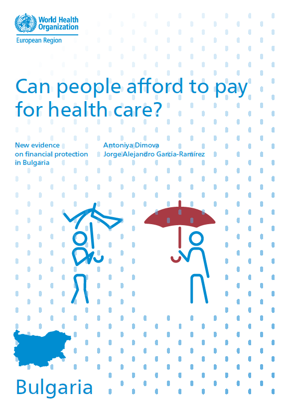 sarahmsthomson's tweet photo. NEW @WHO_Europe report on financial protection in Bulgaria 🇧🇬 out now in the #WHOBarcelona UHC series

19% of Bulgarian households experienced catastrophic health spending in 2018 – one of the highest rates of financial hardship due to out-of-pocket payments in Europe 🧵 https://t.co/JnSfZUnVzo