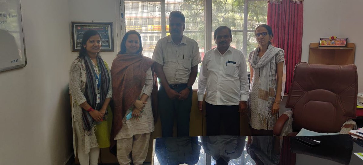 Today <a href="/COINCIDE_2021/">COINCIDE (2021 - 2026)</a> Bengaluru team met the #BBMP RCH officer. Discussions included #COINCIDE study plans &amp; <a href="/_MAASTHI/">MAASTHI</a> collaboration with #RBSK for #referrals to appropriate pathways related to growth, development, and exposure to harmful pollutants
#phfi #bbmp #maasthi #coincide