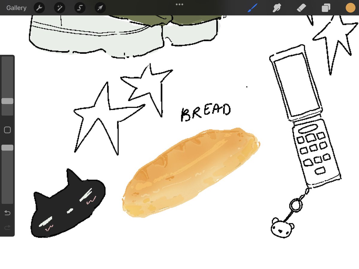monosoda_'s tweet photo. 🥖🥤🌸🍬

#doodle #WorkinProgress https://t.co/bfF6Z53yXr