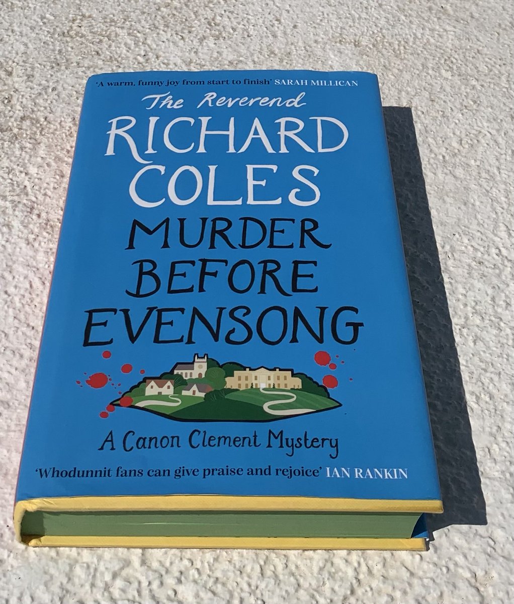 pabwig's tweet image. What a find in the Hotel lending library ⁦@RevRichardColes⁩ #greatbooks #murder