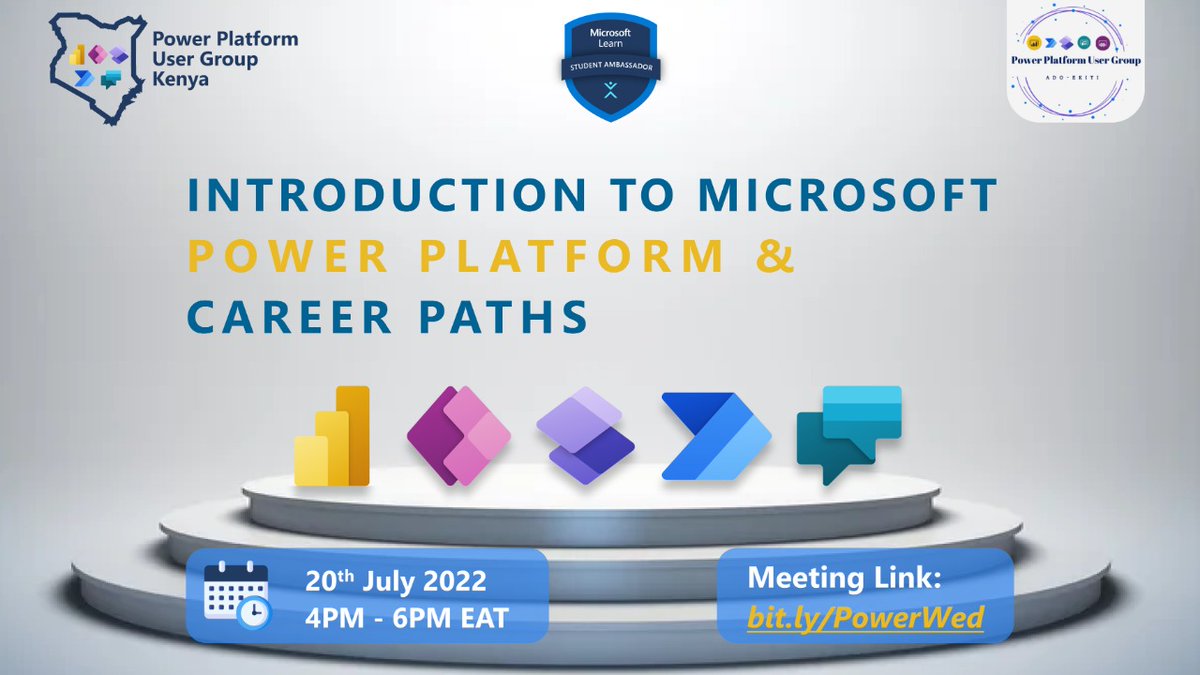 You can build a career on the Microsoft Power Platform. The #lowcodenocode capabilities can empower people to do more. #citizendevelopers
~@ChimeD365 
Don't forget to sign up for this event and you will get to know how #powerplatform can empower you
Link👉 lnkd.in/ezEk_TBG