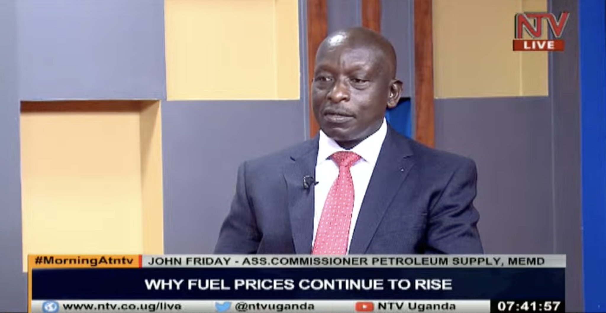 NTV UGANDA on Twitter "KICKSTARTER John Friday on why fuel prices are
