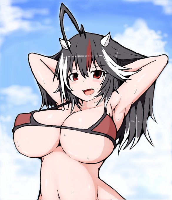 ※R-18※ 夏っぽい正邪ちゃんと差分再掲しときますね 