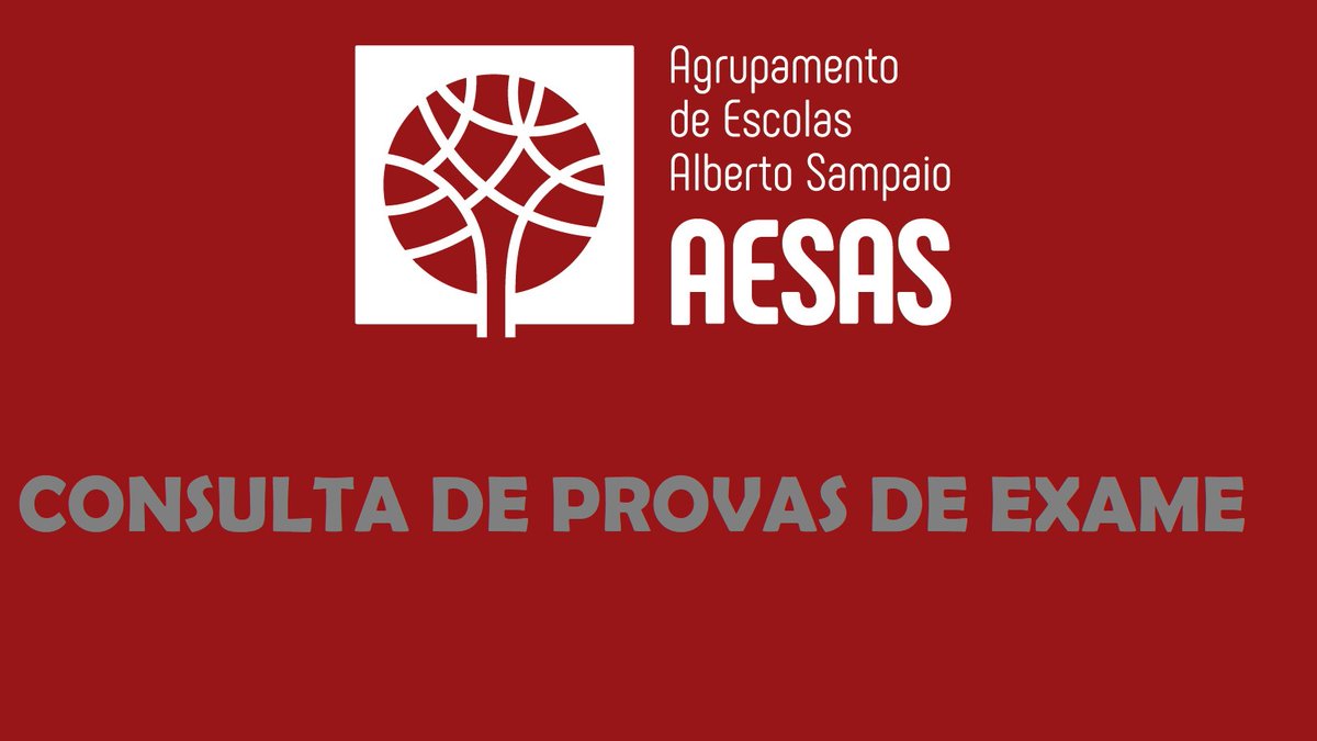 ESAS_AESAS's tweet photo. Informa-se que a CONSULTA DE PROVAS DE EXAME pode ser consultada diretamente nos Serviços Administrativos ou solicitada através do email: exames@esas.pt

#AgrupamentodeEscolasAlbertoSampaio
#aesas
#examesnacionais https://t.co/5xmoGgtSvU