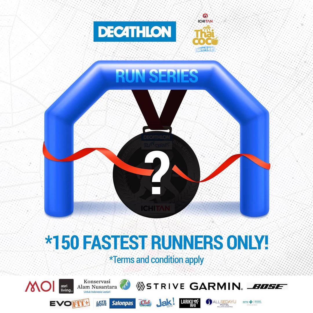 Medali 🏅 Decathlon Run Series • 2022