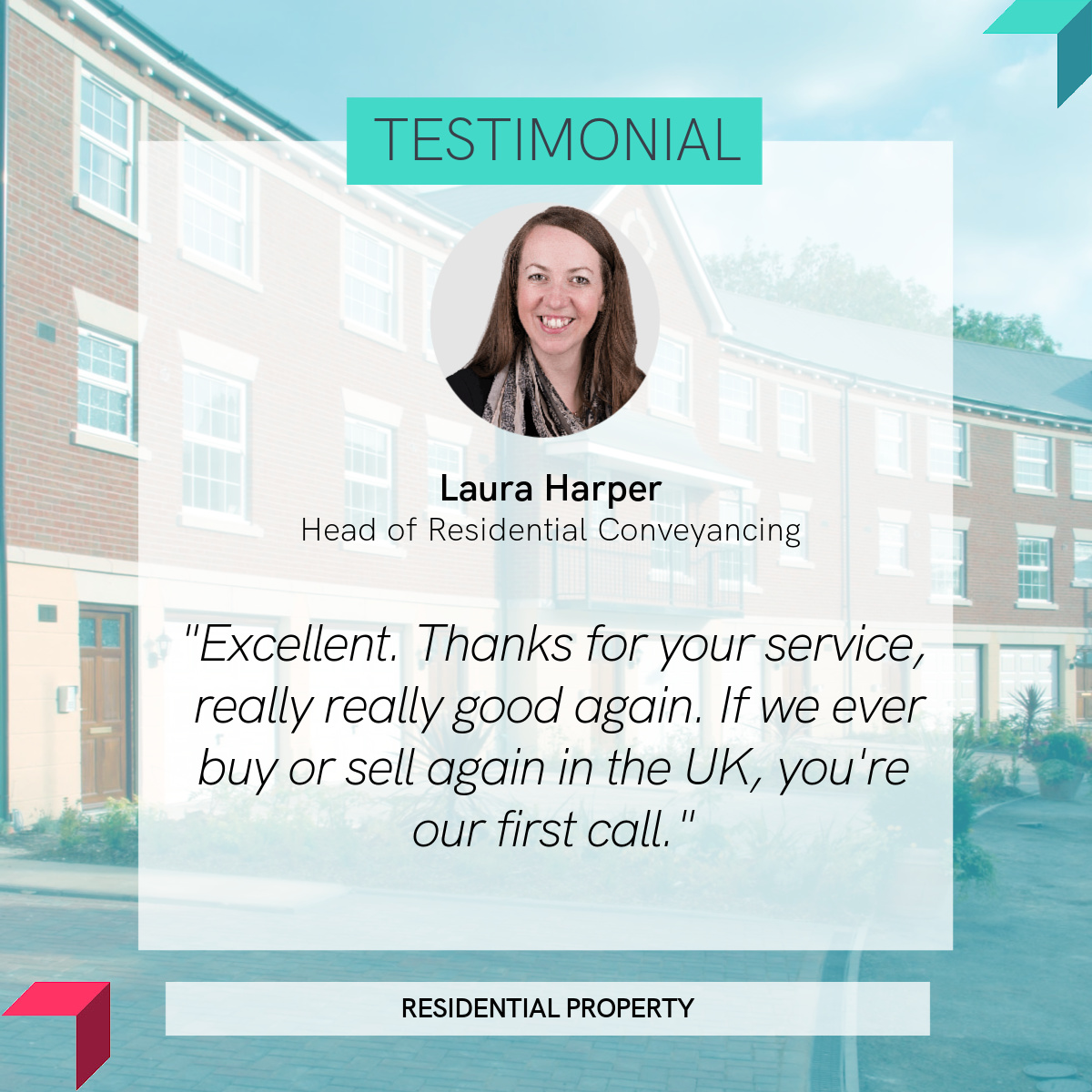 #TestimonialTuesday
Well done Laura Harper for receiving this lovely client review.

#BerladGrahamSolicitors #residentialproperty #conveyancing #conveyancingsolicitor #conveyancinglawyer #buyingahouse #sellingyourhome #solicitorsuk #leaseextension #leasepurchase #landlorddispute