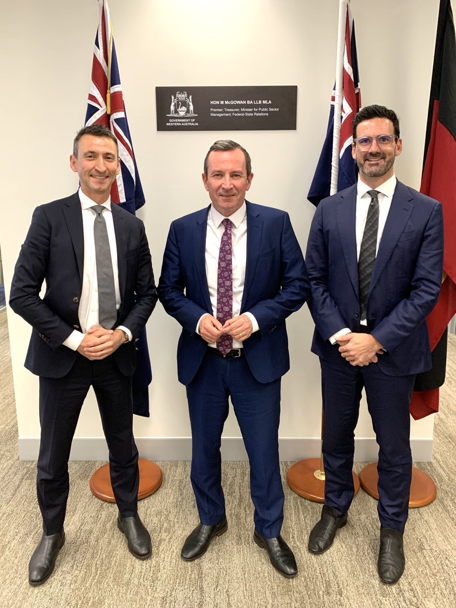 Chris Rodwell (@cci_ceo) on Twitter photo Positive catch up with WA Premier <a href="/MarkMcGowanMP/">Mark McGowan</a> following today’s announcement of the Skilled Migrant Employment Register.
It’s an important commitment in helping resolve acute skills shortages. Important for the Federal Govt to ratchet up its efforts. Positive catch up with WA Premier <a href="/MarkMcGowanMP/">Mark McGowan</a> following today’s announcement of the Skilled Migrant Employment Register.
It’s an important commitment in helping resolve acute skills shortages. Important for the Federal Govt to ratchet up its efforts.