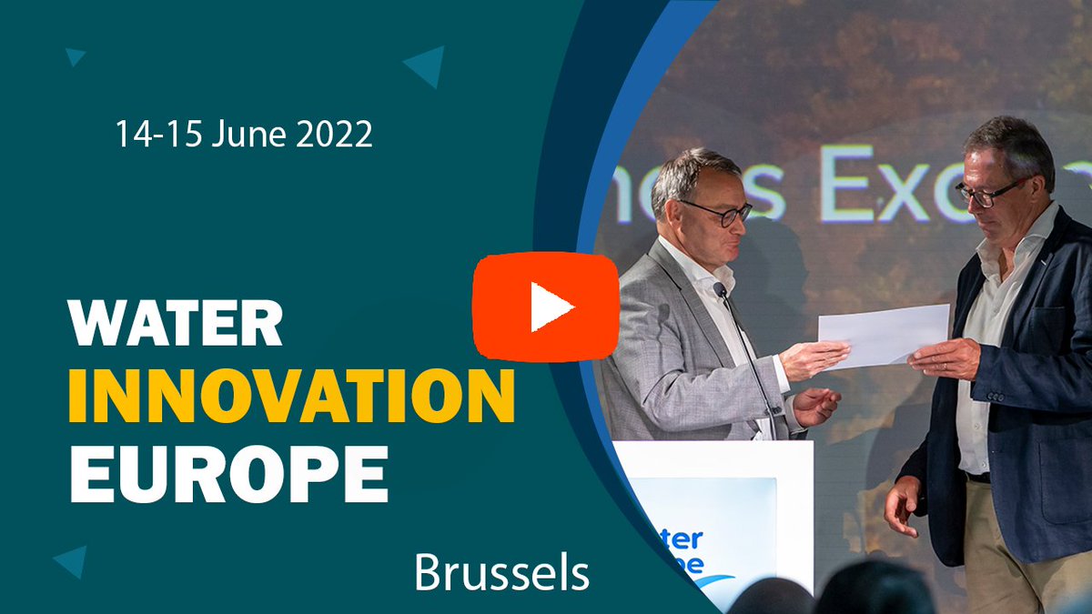 🥳Thrilled to publish our #WIE2022 post-conference video! The 2022 edition was a special one for us with our 10th anniversary, the handover of the WE presidency &amp; more! Did you miss it?

📹Enjoy the video youtube.com/watch?v=teFkOR…
📌For key messages &amp; photos mailchi.mp/watereurope.eu…