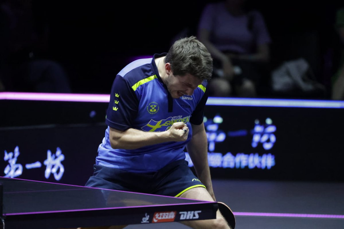 Intensity 💯💯 

#KristianKarlsson stuns #WTTStarContender Champion #WangChuqin 3-2 to reach top 16 at #WTTChampions European Summer Series🔥

Catch #WTTBudapest LIVE👉worldtabletennis.com/livevideo or #WTT App

Get your tickets now👉bit.ly/3atZUz1

#WTTBudapest #TableTennis