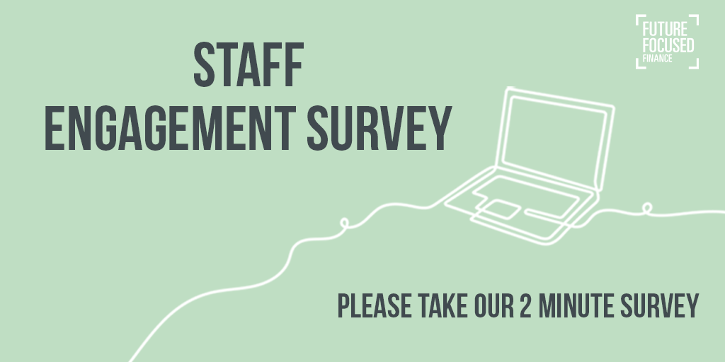 OneNHSFinance's tweet photo. Please tell us what staff engagement activities take place in your #NHSfinance departments by filling out this short survey https://t.co/ESOhty3epO

Thank you! 

#futurefocusedfinance https://t.co/3ucQI10S0e