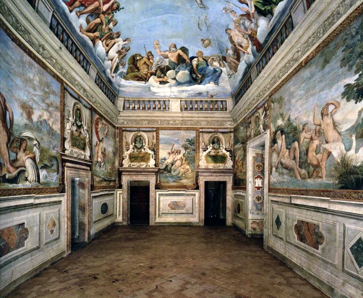 Consesso di divinità Palazzo Giustiniani Odescalchi, Bassano Romano (Vt)