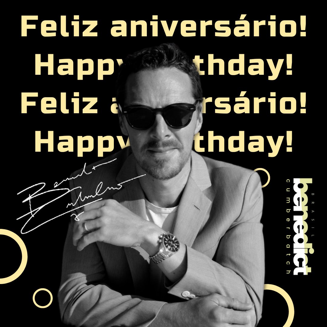 cumberbatch_br's tweet photo. Nosso mozão, nosso patrão, luz dos nossos dias! Hoje é o dia dele! Feliz aniversário, Benedict Cumberbatch! Nós da BCBR desejamos saúde, sucesso, amor, muitas alegrias e um ano incrível para a nossa pessoa favorita no mundo! #HappyBirthdayBenedictCumberbatch https://t.co/bycqzIshJf