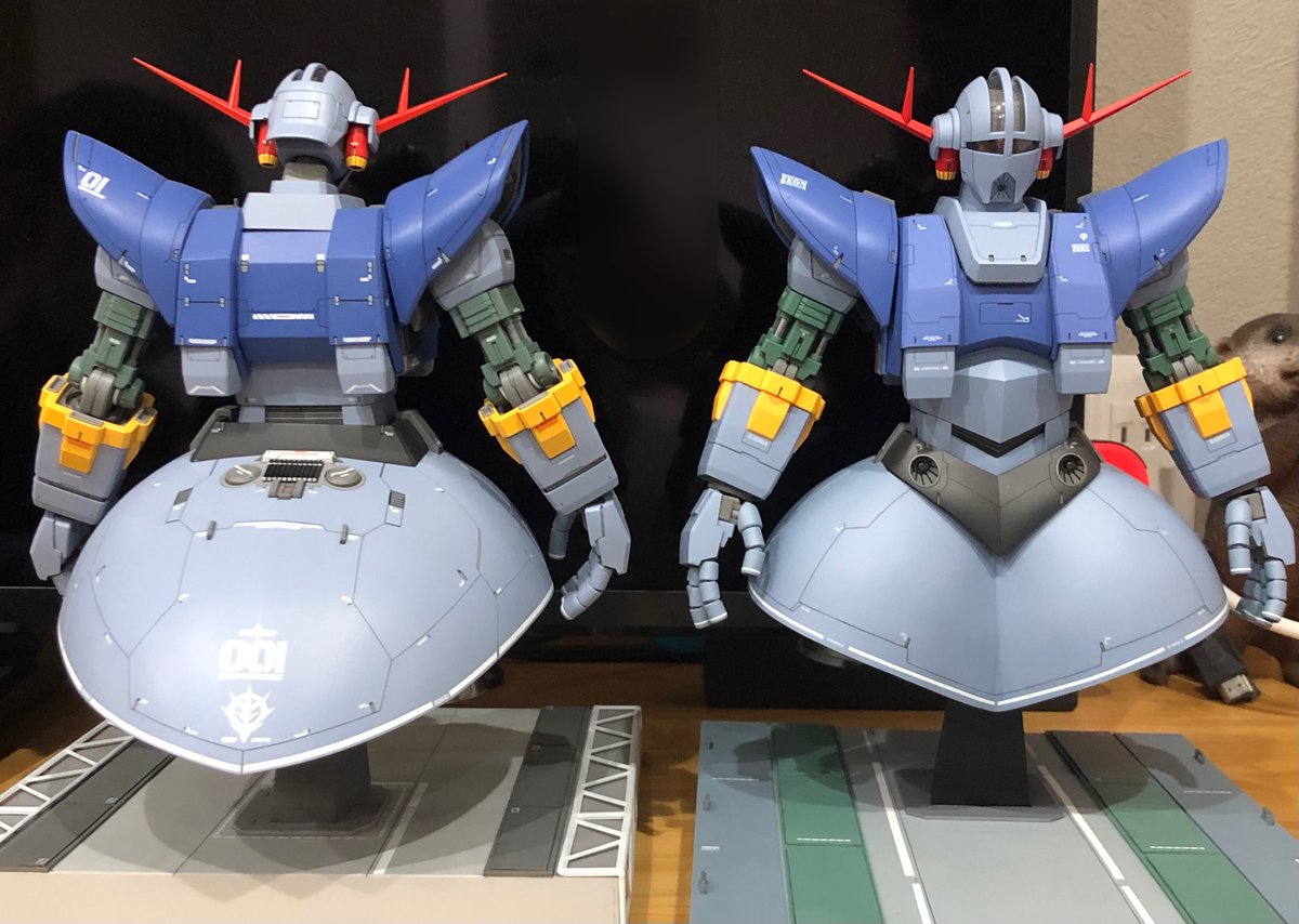 シオンさん専用 NIPCOM にて展示していたMGジオング。 ken16wさん@kenichiro16w のGHL