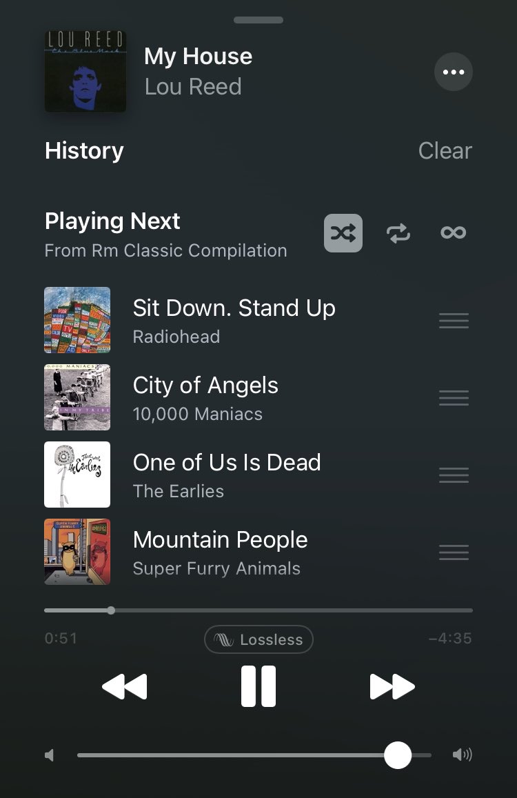 RMeldrum1's tweet photo. #NowPlaying 🎧 The next 5 #OnShuffle https://t.co/UJvMw1Q6ba