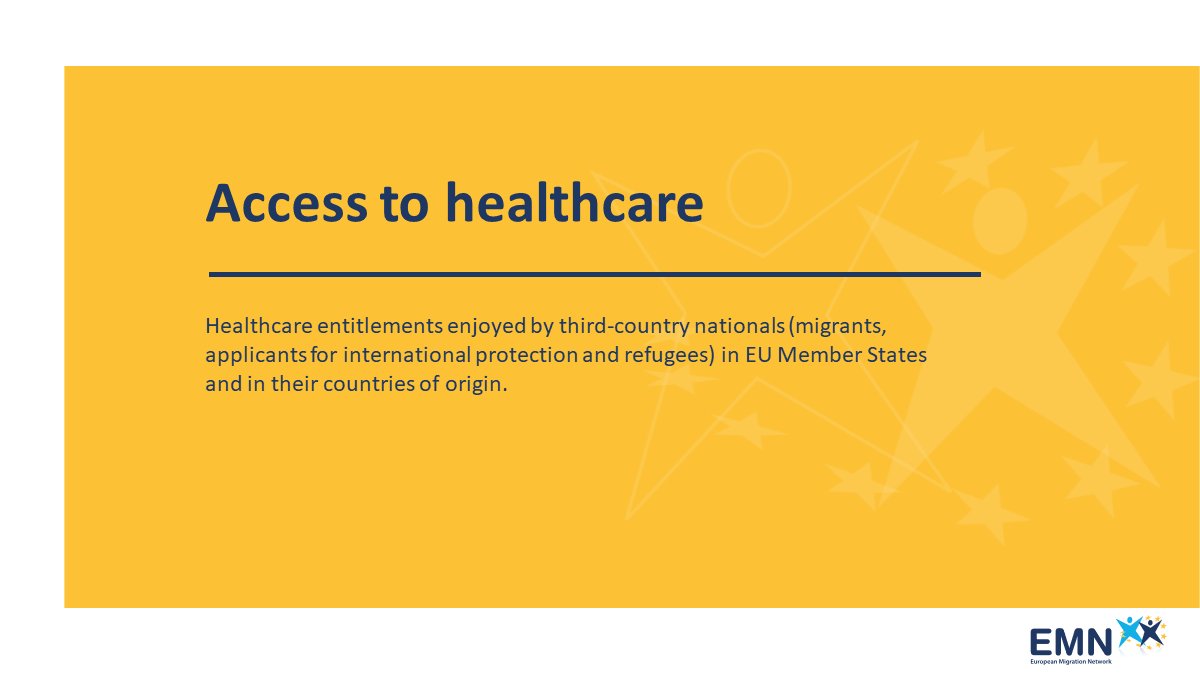 The latest EMN inform on mental health policies for third country migrants provides an overview of the challenges and policies in place in the EU Member States to help legally-residing migrants access mental health services.

Read our “Access to healthcare” definition ⬇