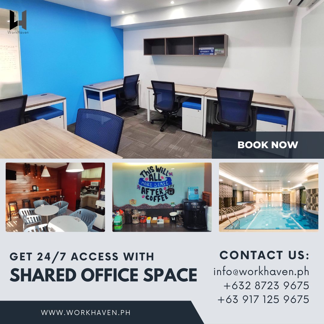 workhavenph's tweet photo. Take a big leap in your business! Get a shared office space in one of the premier location in the Philippines. Visit https://t.co/GdQiOJYxra to know more or message us to schedule an ocular.
#workhavenph #safespace #coworking #coworkingspace #meetingroom #officespace #Ortigas https://t.co/SeNVLE8TDd