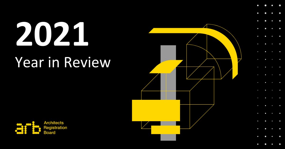 Our annual report and financial statements for 2021 have been published and laid in Parliament. We look back on our work and achievements in 2021 here  ➡ arb.org.uk/publications/p…

#architects