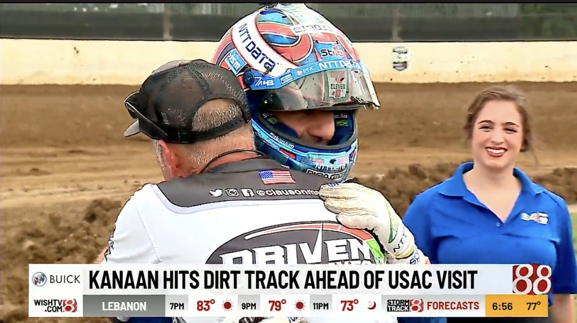 MarshallRacing_'s tweet photo. The hug, the purpose, the people, oh and 🇺🇸 on our crew shirts all have the same meaning. Hope to see everyone Aug 3 &amp; 4th! 
#BC39 #IMS 
#D2SL 
#SavingLives https://t.co/skwlyl2A7Q