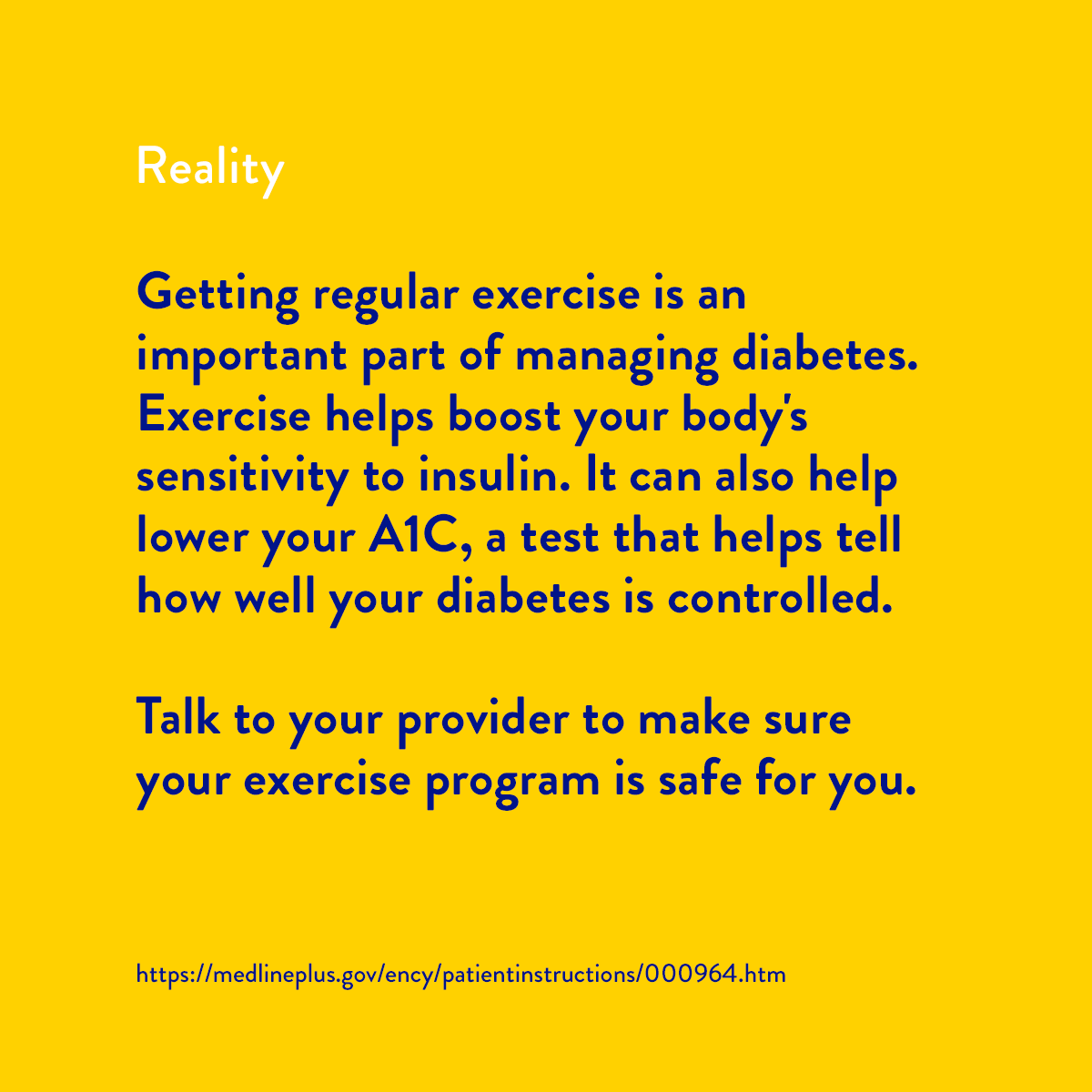 FreeStyleDiabet's tweet photo. We asked #TeamFreeStyleLibre to share diabetes myths, and one in particular really stood out: that it's not safe to exercise with diabetes. This isn't true! What other diabetes myths have you heard? #ScienceofDiabetes 💪 https://t.co/vWSXMX2yVJ
