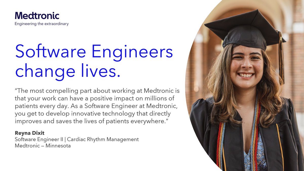 Medtronic Software Engineers change lives