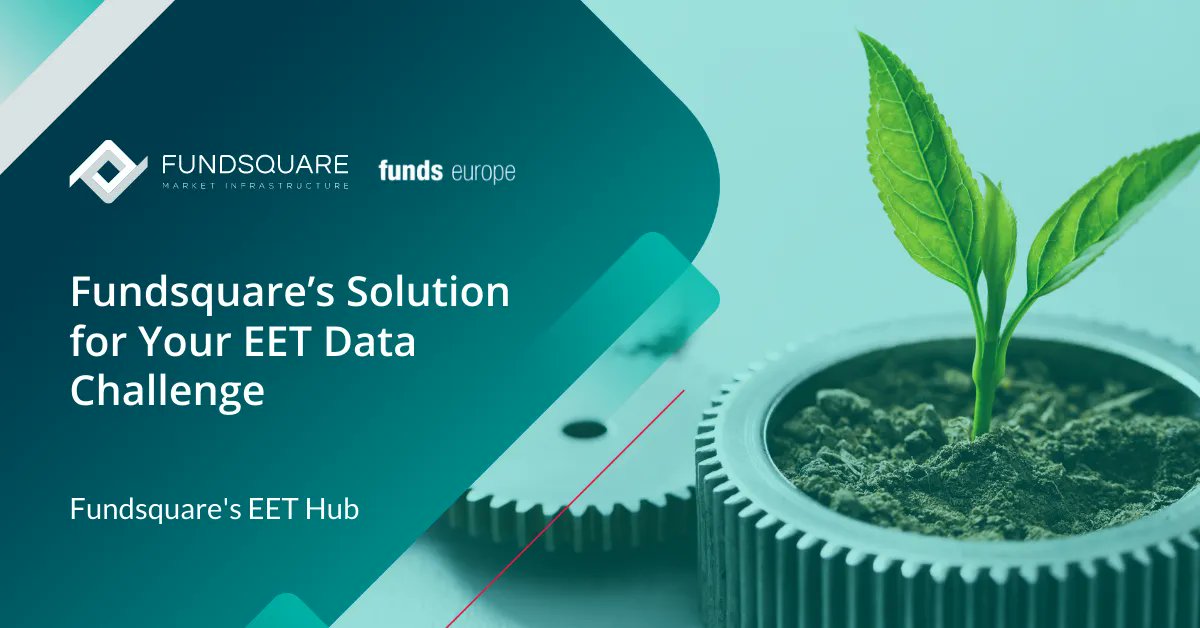 At Fundsquare, we know managing your EET data is key to your success. 

That's why we created the EET HUB: it's THE solution to your EET data challenge. 
In this article, we explain why and how the EET HUB can help solve this issue. 

Read more here: buff.ly/3PEVi8g

#ESG