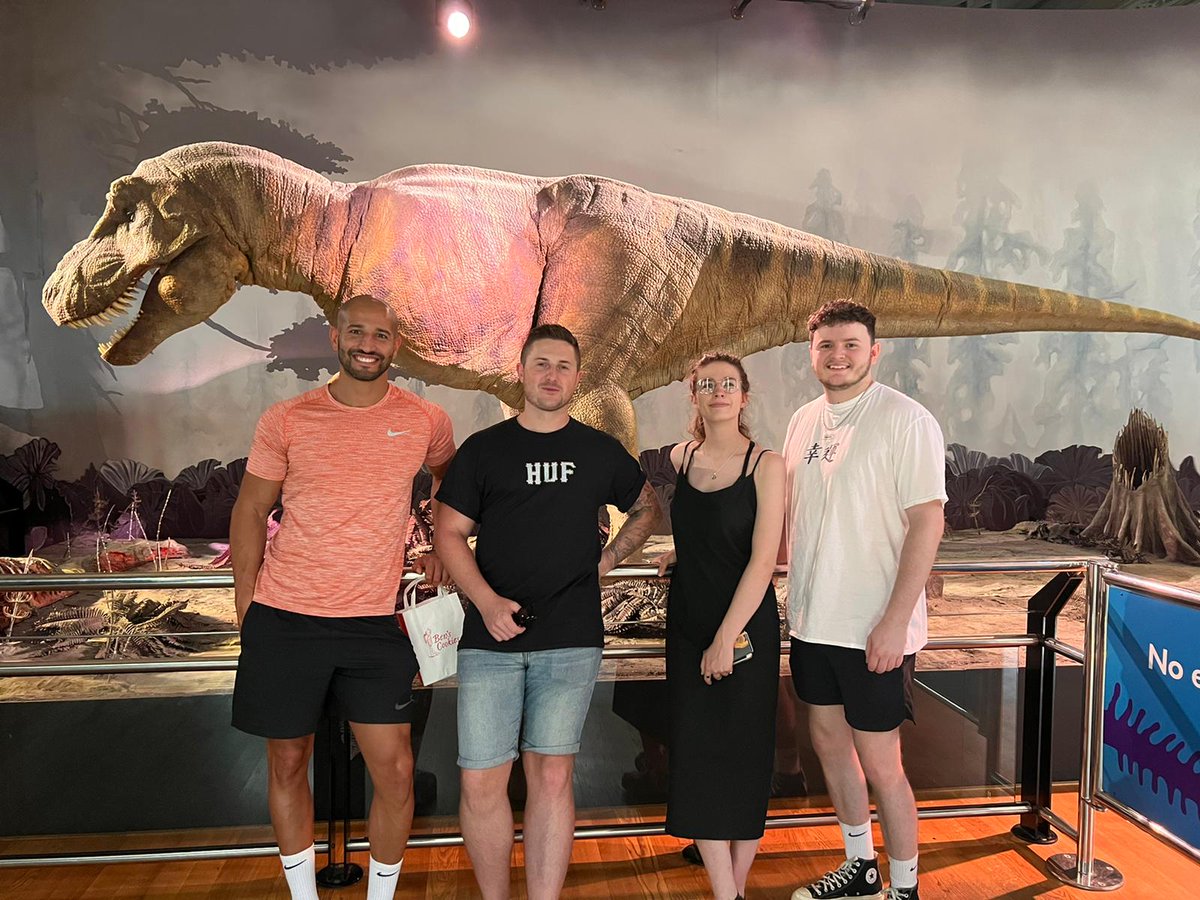 MagnetarIT's tweet photo. For our most recent Magnetar Magnificent Day, we spent last Saturday at the Natural History Museum in Londonπ
A very warm day filled with lots of laughs, learning, and plenty of cold drinks!
#magnetarit #teambuilding #nhmlondon #dippyreturns #brummiesbizhour https://t.co/Z3BfnwMqSg