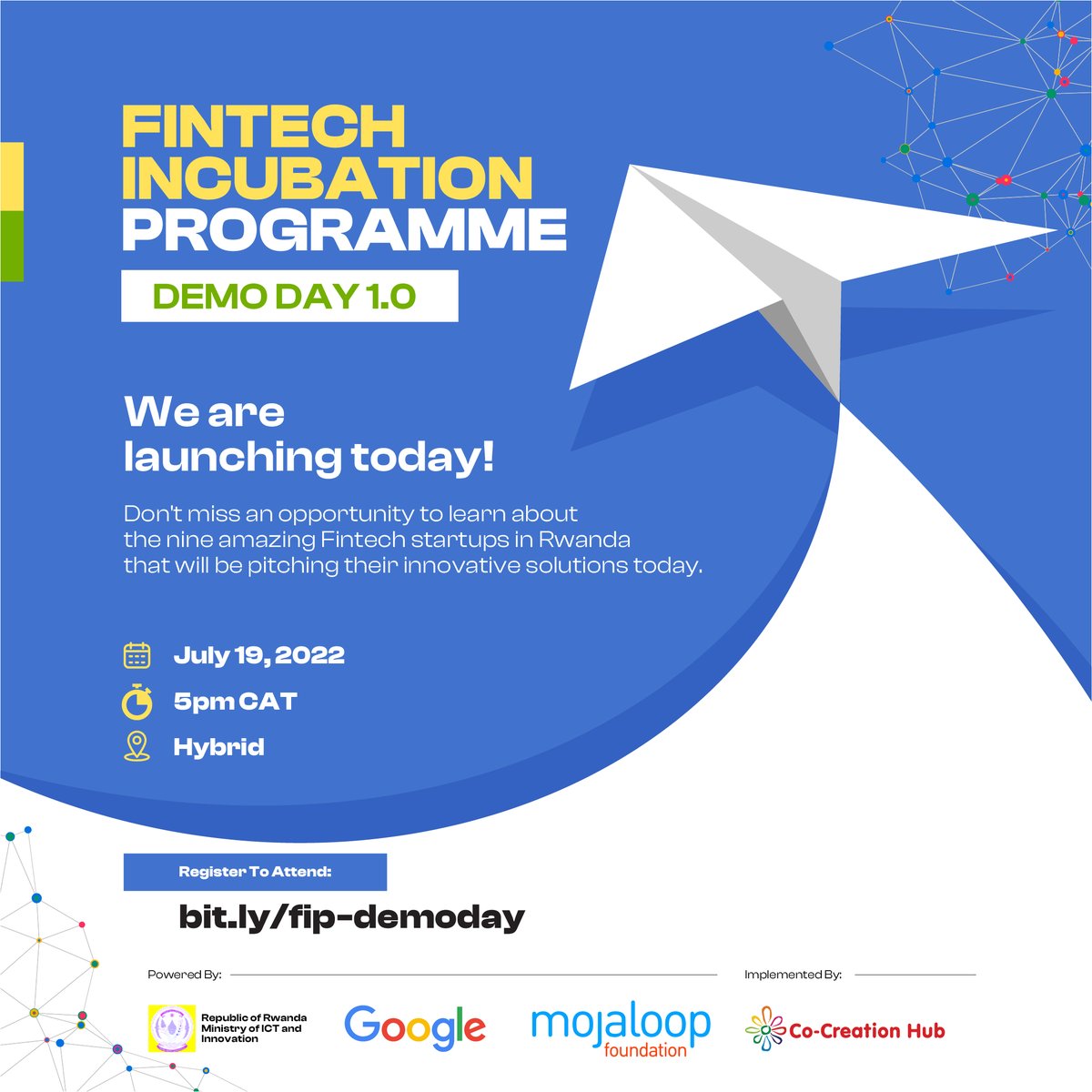 nextgenfund's tweet photo. The FIP Demo Day is today!

Join us on this journey of accelerating the growth of early-stage ventures delivering value accretive services and products to the #African market at scale.

Register to attend: https://t.co/C4EMxWRY1s

#Rwanda https://t.co/B5IxuZk2zb