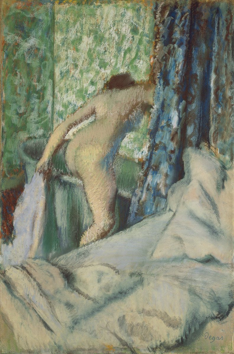 amparosolerd's tweet photo. 👇🏻👇🏻👇🏻🧐 hoy es un día fantástico para iluminarlo con #EdgarDegas. Vivió absolutamente cautivado por las bailarinas. La ópera, la hípica, la melancolía, la denuncia social, las mujeres parisinas con sombreros, el desnudo masculino y también el femenino más común . #impresionismo https://t.co/MIwM1e8O6s