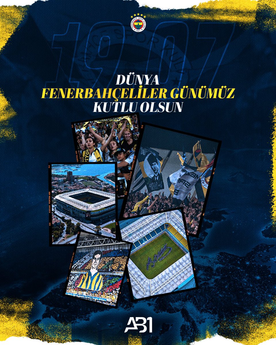 19.07 Dünya Fenerbahçeliler Günümüz kutlu olsun. #DünyaFenerbahçelilerGünü