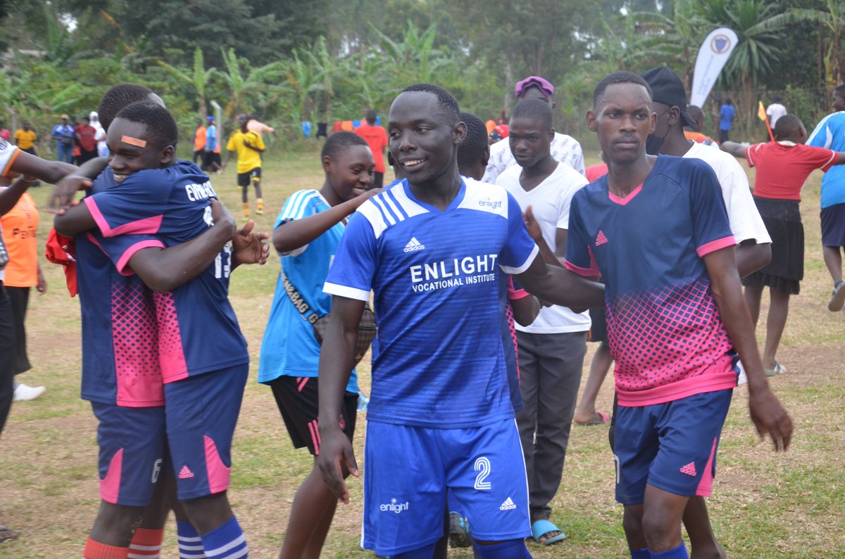 EnlightUg's tweet photo. The first boys match saw Imperial closely defeat Enlight by a  single goal. In The second match Bulworth had defeated St barnabas college. https://t.co/X8hICeVI3e