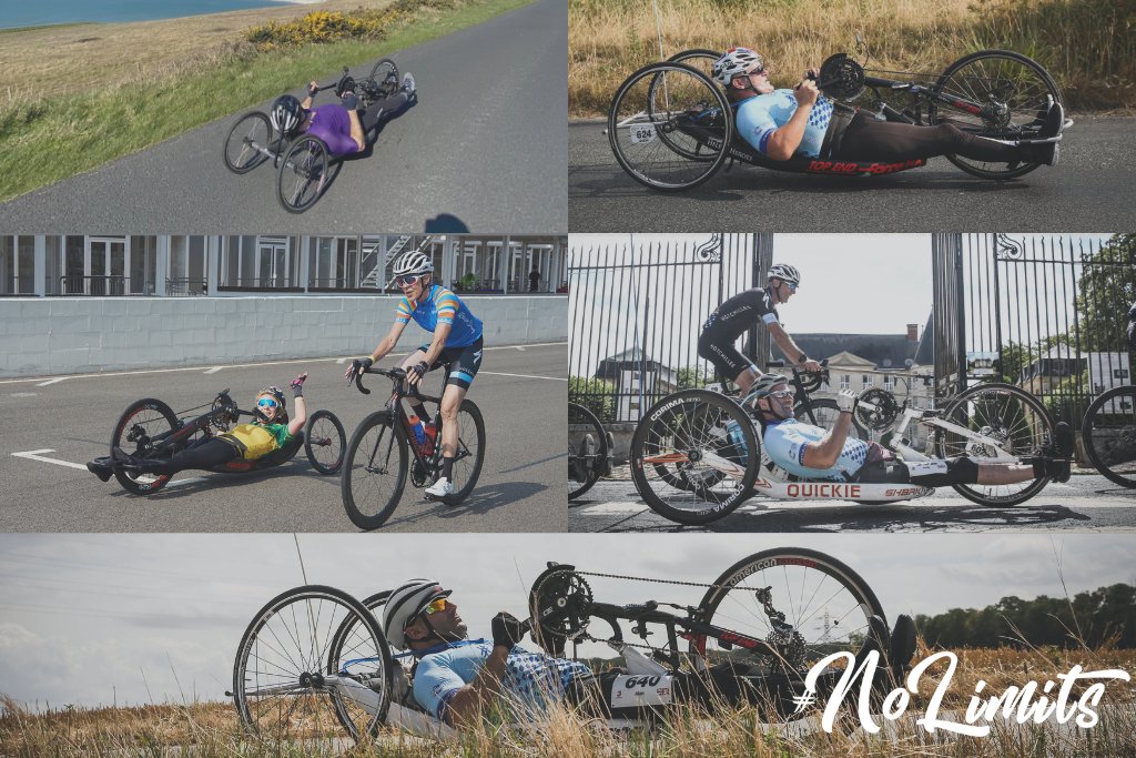 On Thursday, our fantastic #NoLimits London to Paris team set off on their 300 mile ride🥳

Alongside raising vital funds for Back Up, the team is riding to show all that is possible after spinal cord injury🙌

Meet the brilliant handcyclists taking part👉 bit.ly/3aKOEi0