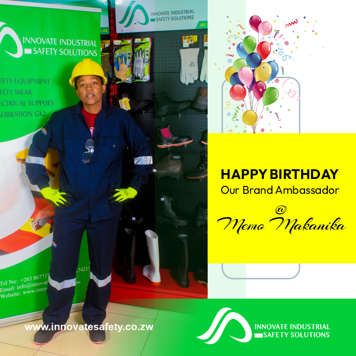 InnovateSafety's tweet photo. Today we celebrate the birthday of our Brand Ambassador @MemoMakanika .
Help us make this day a memorable one.🥳🥳🥳🥳🥳🥳
#Chimhamhachesimbi
#Besafewithus
#SafetyFirst https://t.co/c6vlTXG43i