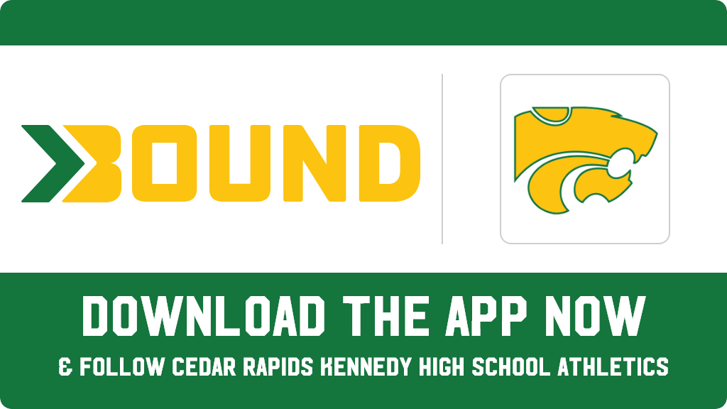 CRCougars's tweet photo. Download the Bound App! - As we move to Bound, be sure to download the #VarsityBound app and JFK. It’s the best way to follow Cougars activities all year long! Android: https://t.co/ehvBjkoOSf Apple: https://t.co/nyvS520jbl https://t.co/RX1P77vr8l
