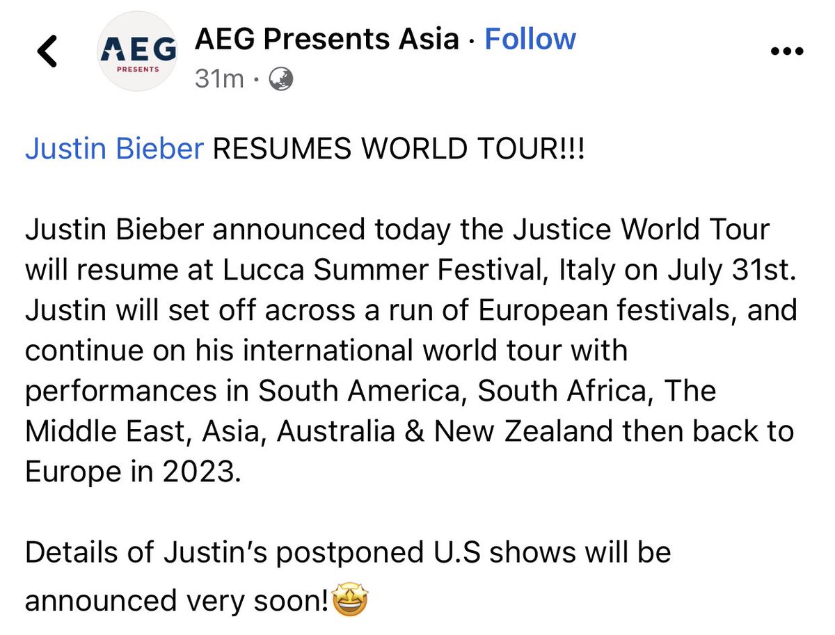 JBPhilippines's tweet photo. HE IS COMING!!!! 

#JusticeTourPH 🥳 https://t.co/2izhRkQq3K