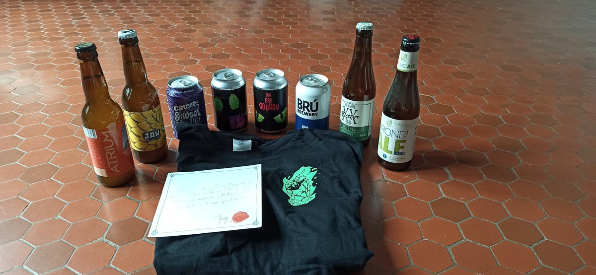 nvirenque's tweet photo. @UBJivay longue vie à la jivay brewing corporation. La première sur la liste de dégustation sera bien évidemment la Big Bad Guru. https://t.co/wytMRkAitm