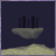 Labreris's tweet photo. Some #Minecraft The End inspired paintings, because I think it's a damn shame this dimension has so little content. https://t.co/jB6A12rPSN