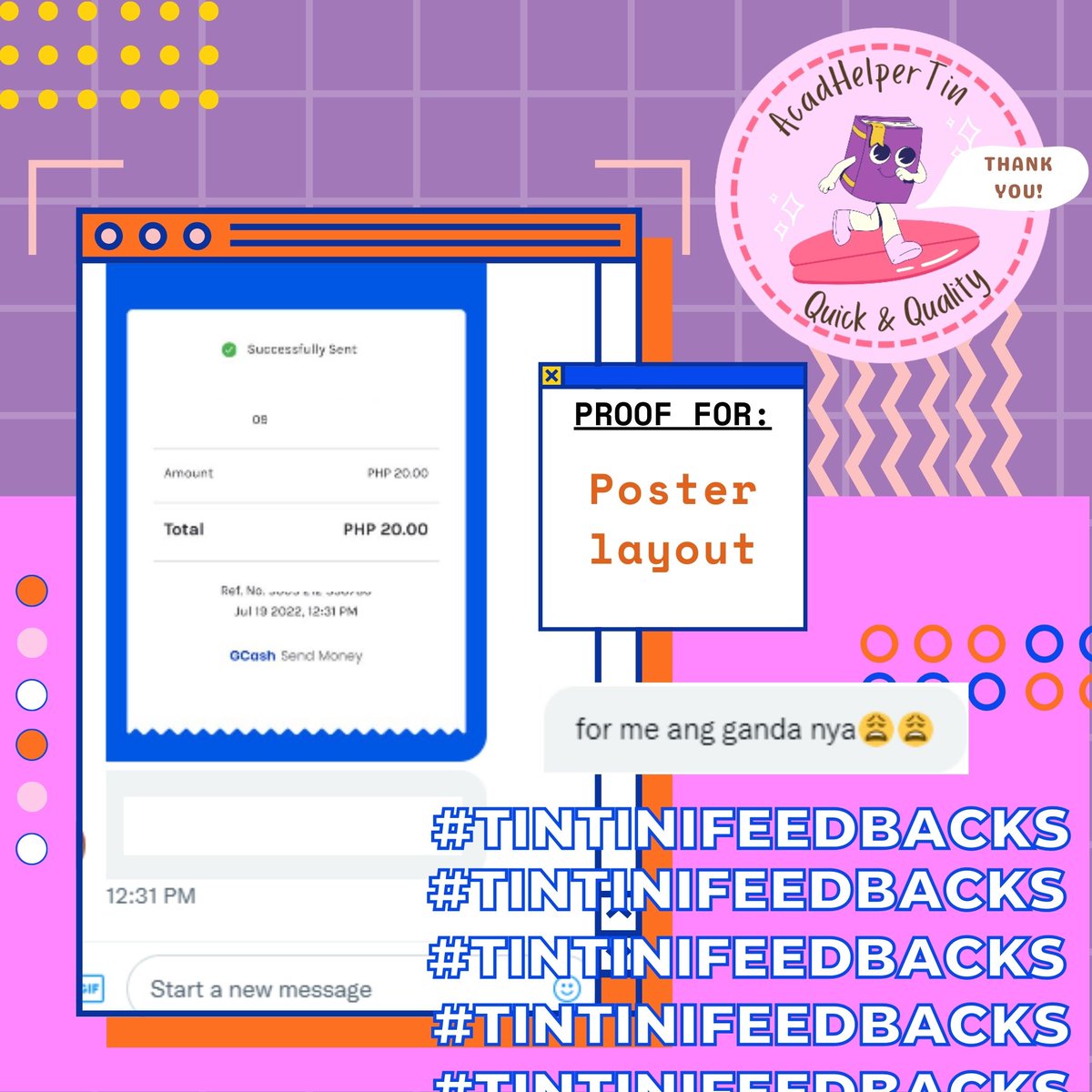 acadhelper_tin's tweet image. #TintiniFeedbacks Thank you for trusting me!! Lf clients &amp;lt;3