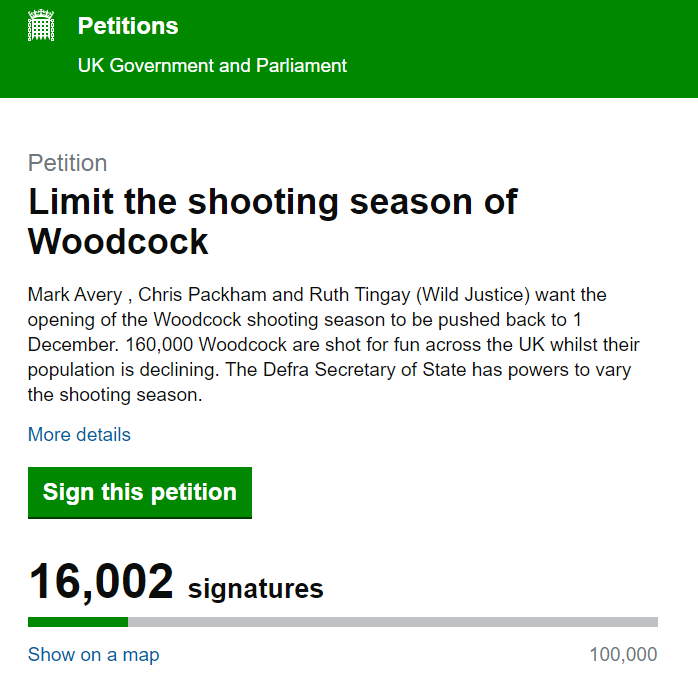 WildJustice_org's tweet photo. Thank you for your support. https://t.co/oWEpuTIWrR

Still waiting for @DefraGovUK @DefraNature @RichardHRBenyon @ZacGoldsmith @stevedouble @VictoriaPrentis @daera_ni @edwinpootsmla to respond... https://t.co/ZkSKZPBqoz