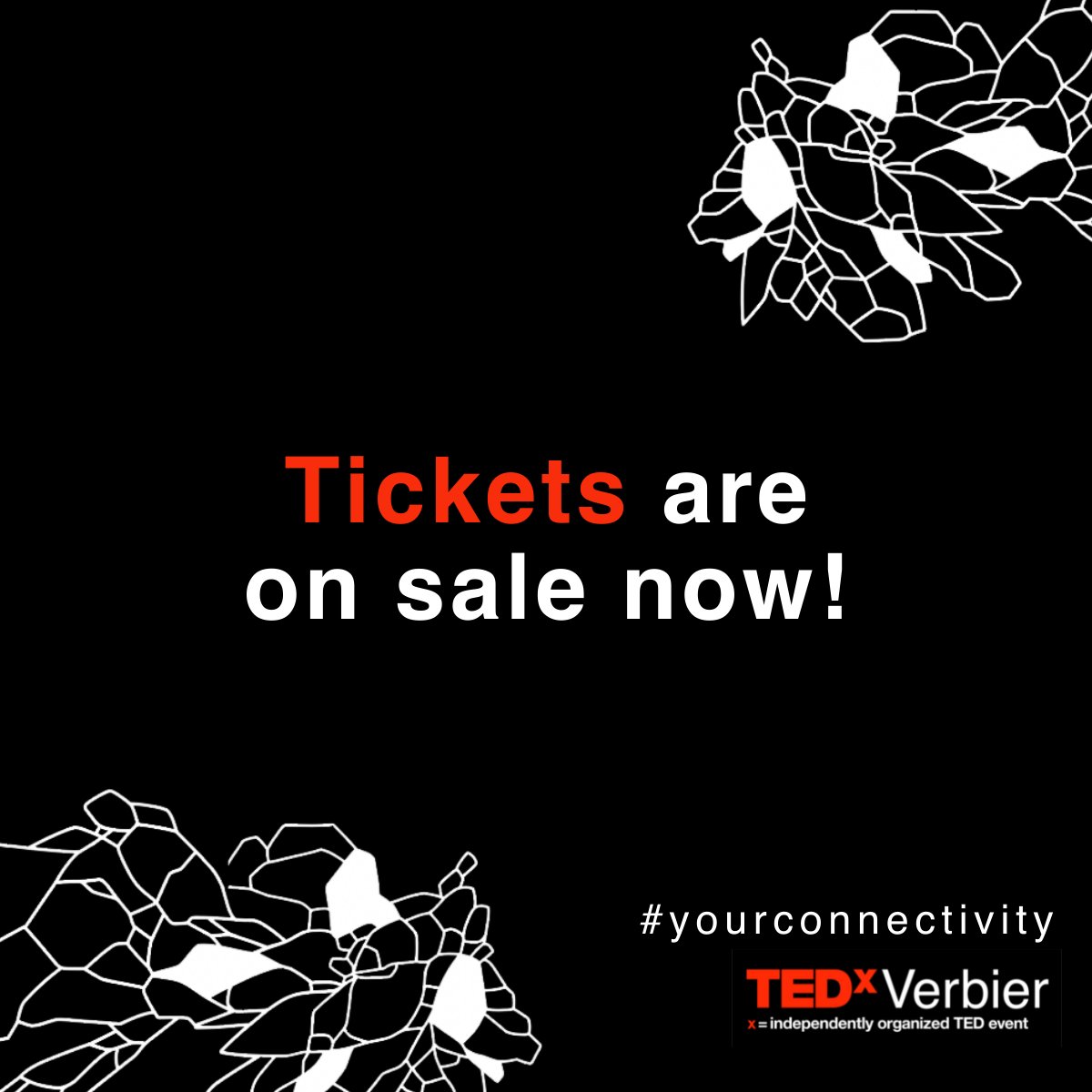 Tickets are now on sale for The Context of Connectivity on Saturday 3 September 2022.

Book your place at Verbier's first ever TEDx event.

tedxverbier.ch/tickets/p/the-…

#yourconnectivity #thecontextofconnectivity #tedxverbier #tedxtalks