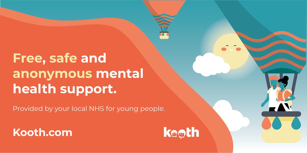 Cheshire &amp; Merseyside Professionals - come along to our webinar 27th July to learn about Kooth and the support we can give to children &amp; young people!
Sign up here: bit.ly/3yUw6Ux
#Wirral #Knowsley #Sefton #StHelens #Liverpool #Cheshire @mollie_kooth