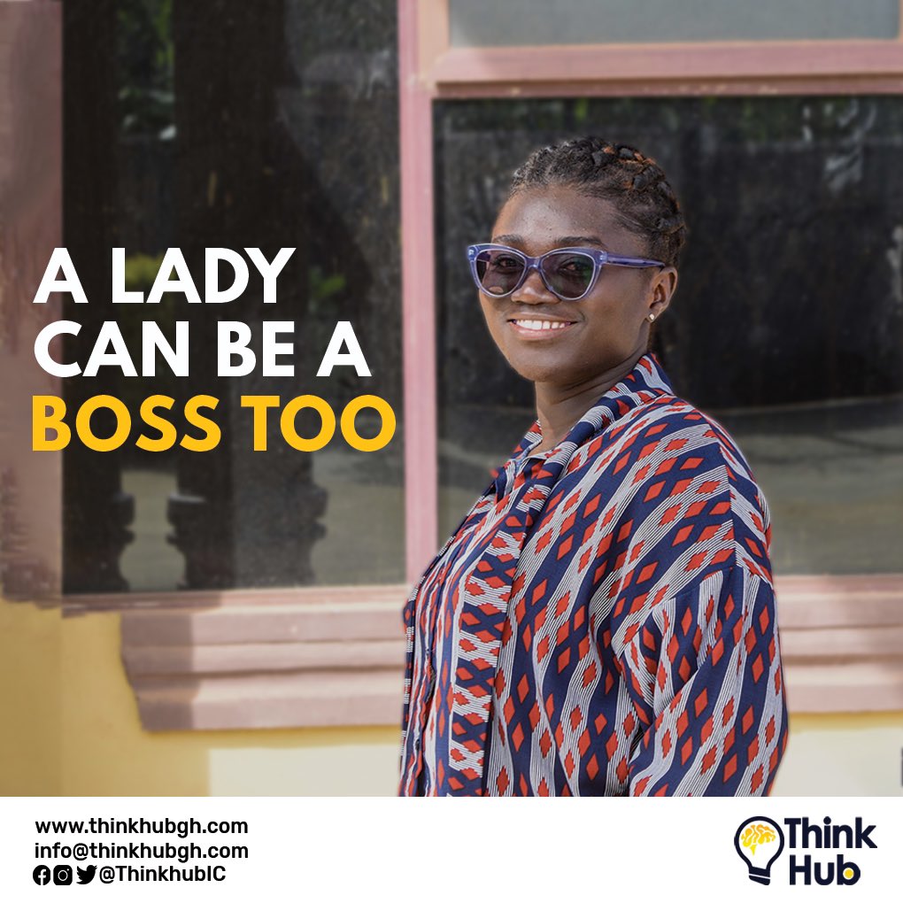 ThinkHubIC's tweet image. A lady can be a boss too. #bosslady