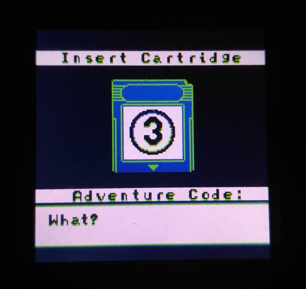 aiguanachein's tweet photo. SPOILER ALERT:
At first I thought it was a Monkey Island-EGA-style joke but then I realised no, that I'll have to wait a bit longer😅.
#ShapeShifter2 #gameboy https://t.co/evdoX2YA1J