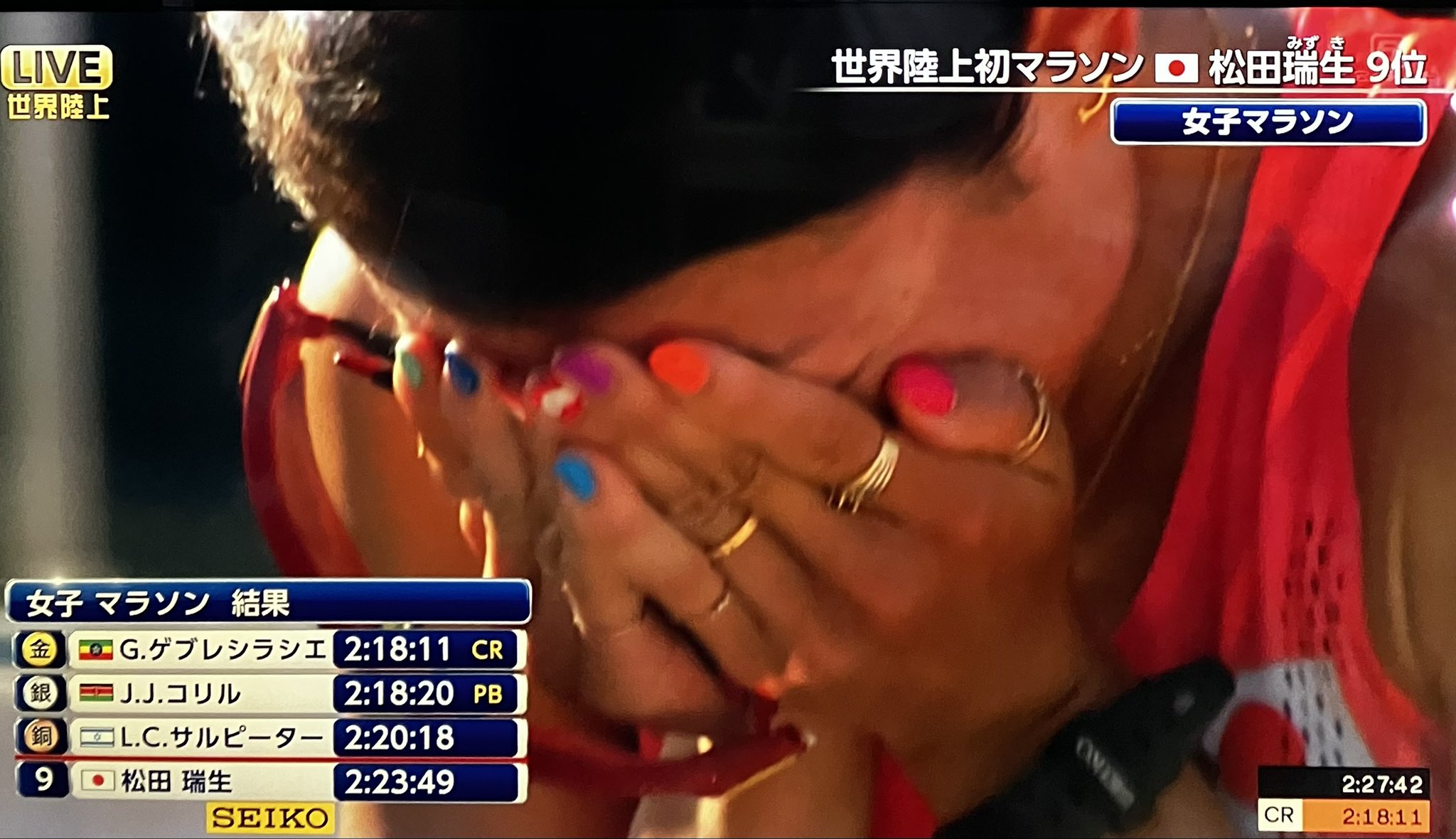 京青 N Kondo 世界陸上22オレゴン 4日目は 日本時間で昨夜の 女子マラソン を観戦 スターター は ナント ロス五輪 女子マラソン 金メダリスト ジョアン ベノイト 氏でした マラソン女子 Wchoregon22 Womensmarathon