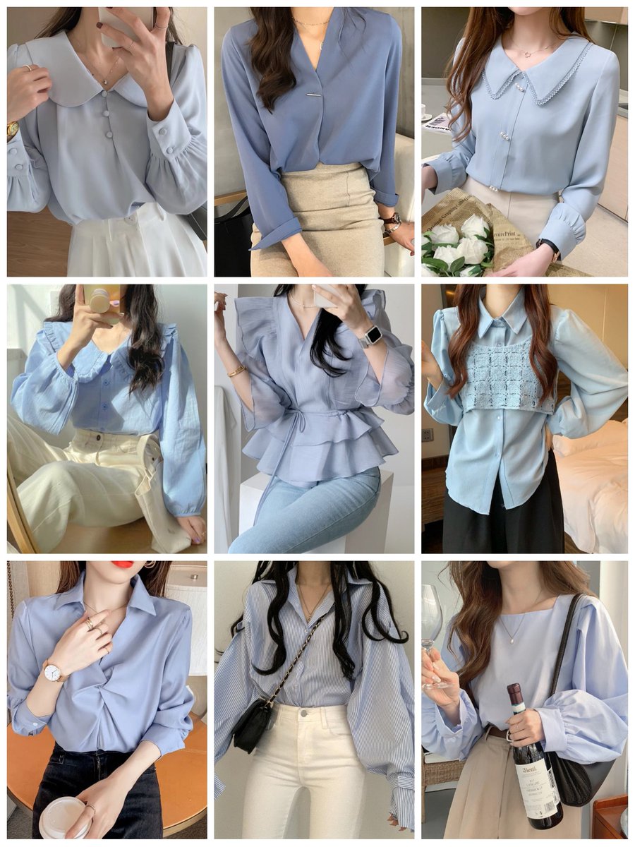heavensdew_co's tweet photo. A thread of blouse in baby blue โแข. ฬซ.แขโ
#PutMeInYourCart https://t.co/9UFrlsuYw2
