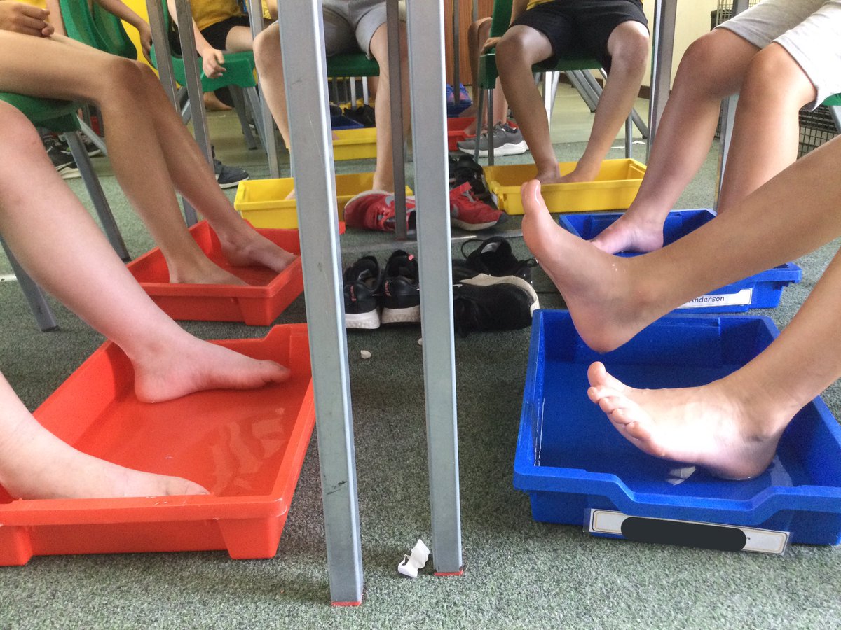 SouthWellfield's tweet photo. Keeping cool in Year 4 😎🆒 as it is such a hot day we thought the children could do with a little cool down whilst clearing out their drawers! ☀️ https://t.co/teGsjfkS2x