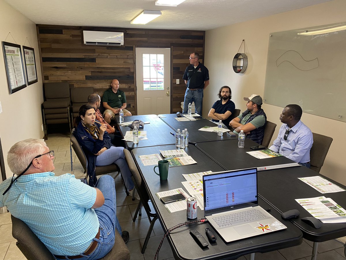 Great visit yesterday from our friends from Morocco. This group came with all the right questions. <a href="/ocpgroup/">OCP Group</a> Thank you <a href="/fultojp/">John Fulton</a> for arranging this visit.