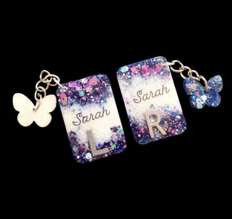 New and ready to order, X-ray markers woth little charms and your name. No one has made markers like this before so get them her now with me :) head over to my Etsy site! #xray #xraymarkers #xraymarker #radiology #radiographer #radtech